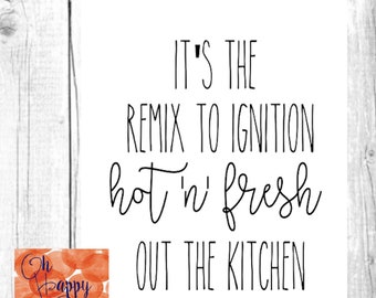 Hot n fresh out the kitchen lyrics