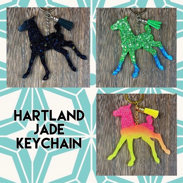 Hartland Jade Foal Keychain