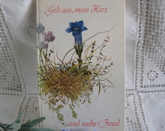 Vintage Gedichtband, 1960, mit bezaubernden Illustrationen von Else Wenz-Vietor