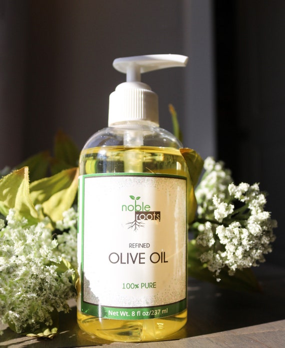 Refined Olive Oil By Noble Roots For Hair Strengthening Skin Etsy
