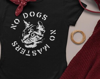 No dogs No Masters Short-Sleeve Unisex T-Shirt