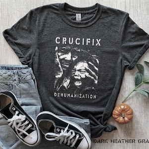 Crucifix Band T Shirt - Etsy
