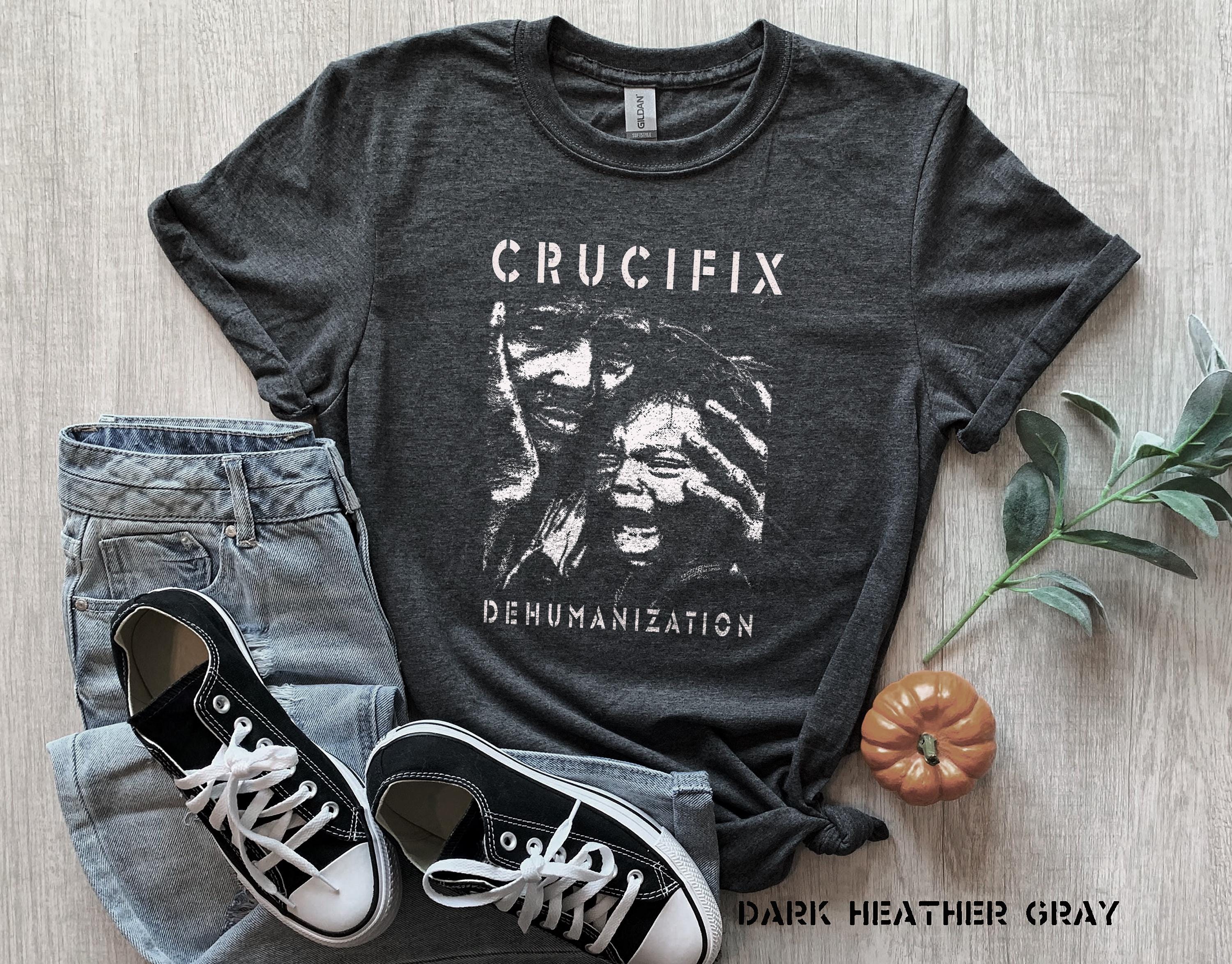 Crucifix Band T Shirt - Etsy Crucifix Band T Shirt - Etsy