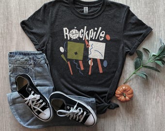 Rockpile Band T-Shirt 70's uk powerpop rockabilly Dave Edmonds