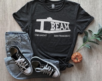 I Beam club haight San Francisco Punk hardcore band   t shirt   Short-Sleeve Unisex T-Shirt