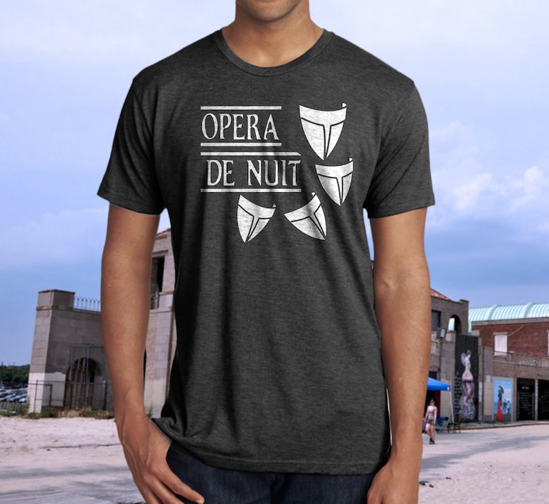 Opera De Nuit Band T Shirt Shortsleeve Unisex Tshirt Etsy