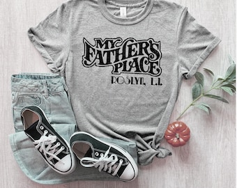 My Fathers Place club shirt Short-Sleeve Unisex T-Shirt roslyn long island
