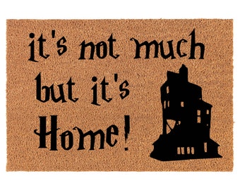 Ce n’est pas beaucoup mais c’est la maison Paillasson de porte tapis de maison Pendaison Cadeau de pendaison cadeau cadeau de mariage cadeau de mariage nouvelle maison