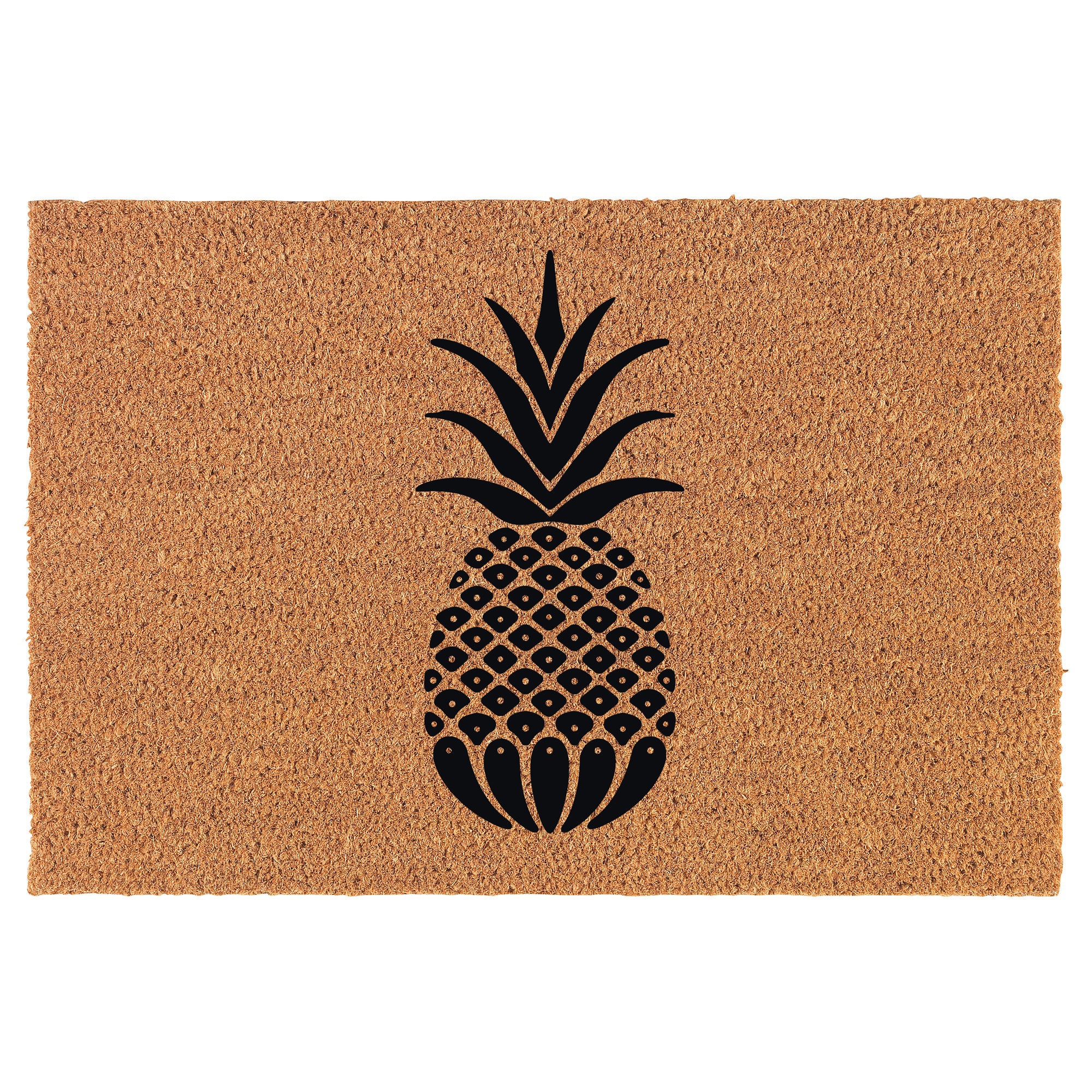 Pineapple Coir Doormat Door Mat Entry Mat Housewarming Gift Etsy