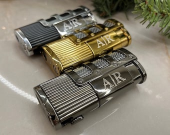 Custom Engraved Triple Torch Lighter Personalized Cigar Cutter Gift For Him, Gift For Men, Father's Day Gift, Groomsman Gift, Gift For Dad