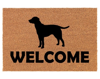 chocolate lab doormat
