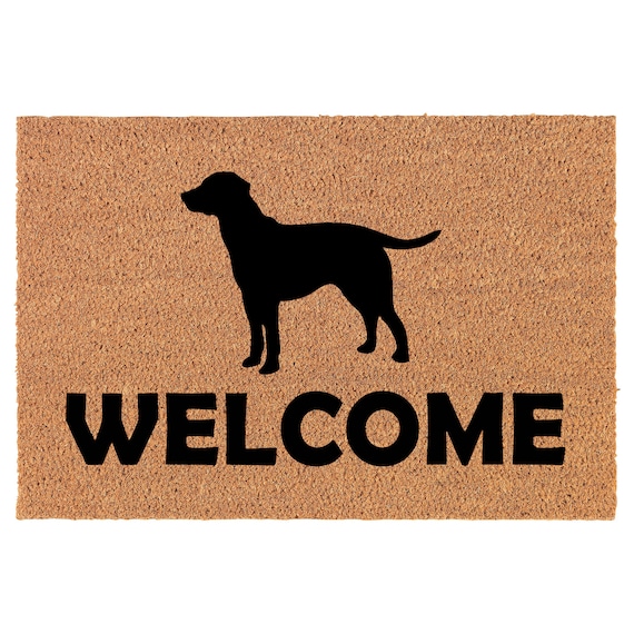Lab Labrador Retriever Coir Doormat Door Mat Etsy