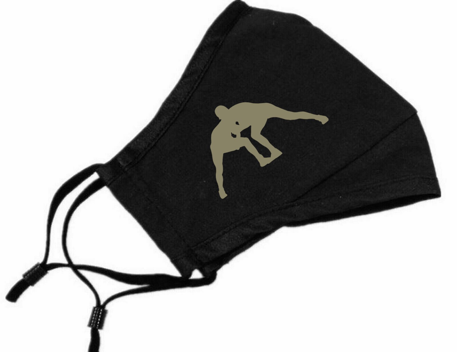 Wrestle Wrestling Cotton Face Mask with Filter Pocket Cloth Etsy