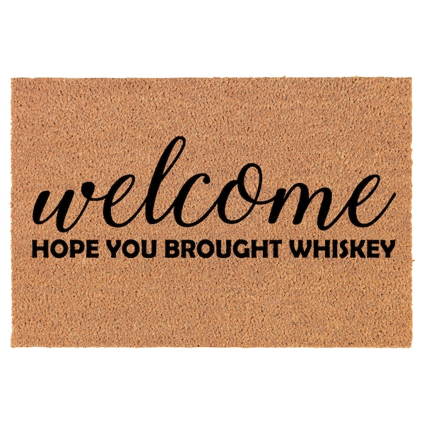 Alcohol Doormat - Etsy