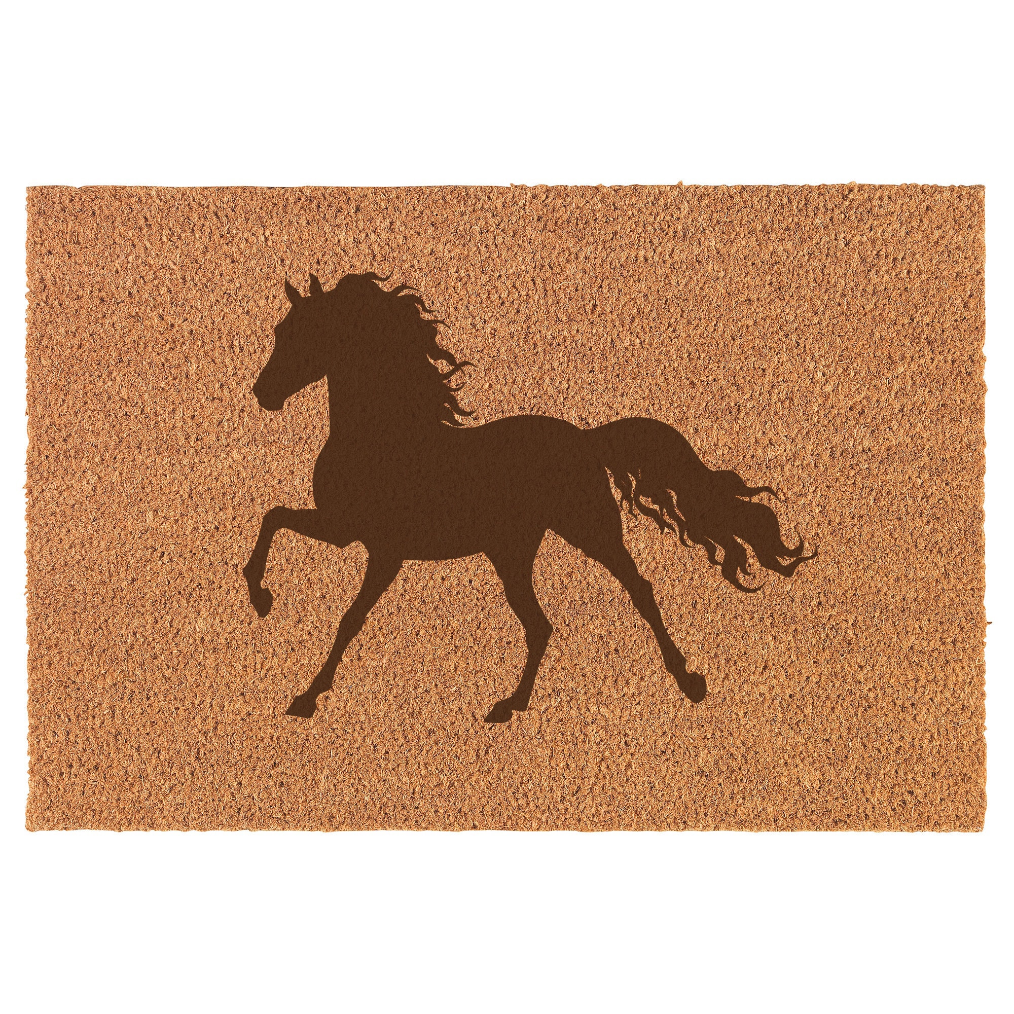 Horse Coir Doormat Door Mat Entry Mat Housewarming Gift Etsy