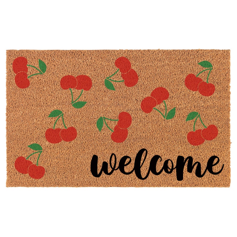 MIPstop Welcome Cherries Doormat