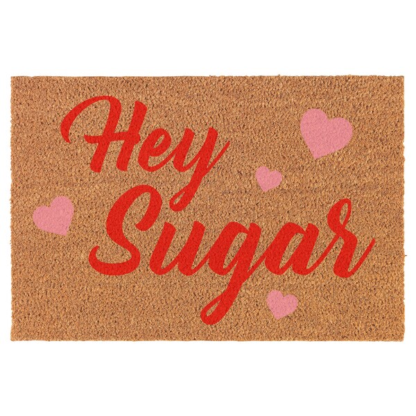 st patricks day coir door mat