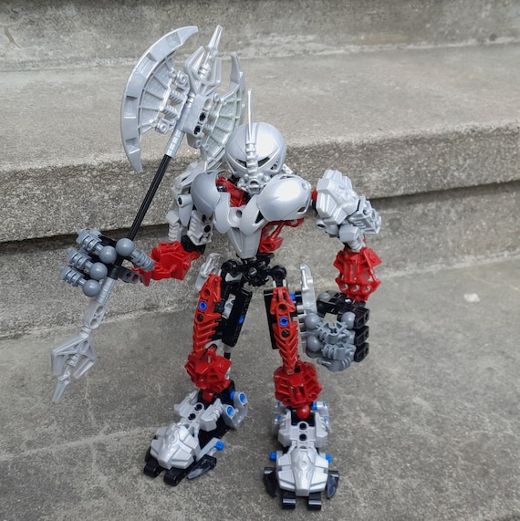 LEGO Bionicle Axonn 8733 Complete Lego Vintage Set Bionicle Titan Complete Set Christmas Gift Idea Vintage Gift Idea Toy Gift Idea Etsy UK