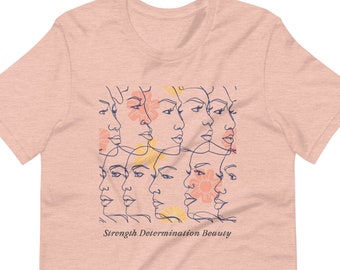 Womens strong women Short-sleeve unisex t-shirt