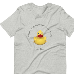 Rubber Ducky Company Shirt, Unisex t-shirt in blue white gray green