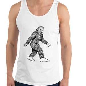 Débardeur unisexe Bigfoot Sasquatch Yeti