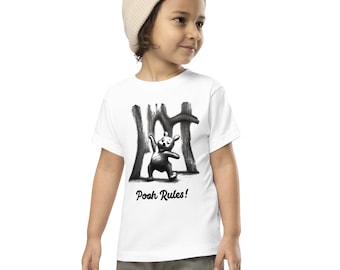 Winnie the Pooh Rules. Toddler Short Sleeve Tee