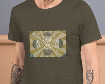 Antique Zodiac #1 Short-Sleeve Unisex T-Shirt