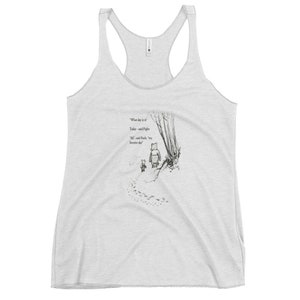 Winnie the Pooh favorite day Women&#39;s Racerback Tank