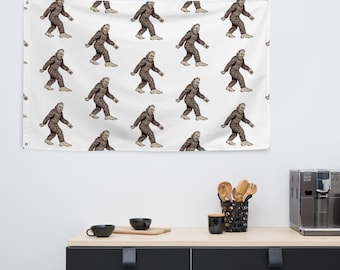 Bigfoot Sasquatch Gorilla Flag