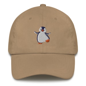 Happy Dancing Penguin Ebroidered Dad hat