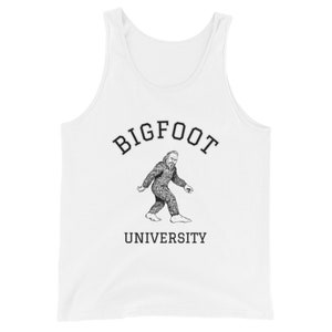 Débardeur unisexe de l’Université Bigfoot Sasquatch