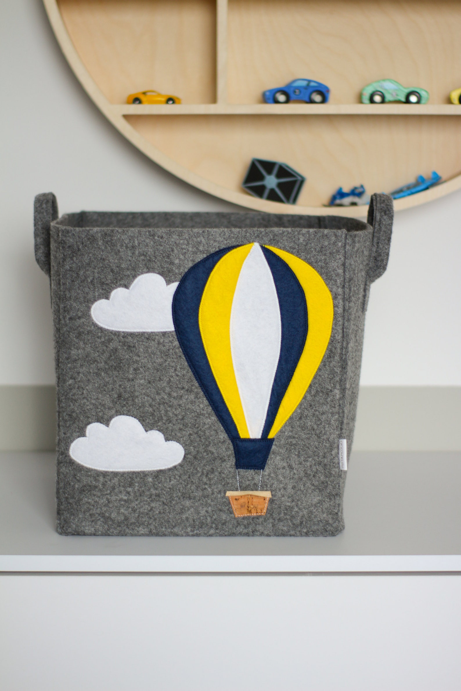 HOT AIR BALLOON Toy Storage for Kids Room Organization Ballon Etsy