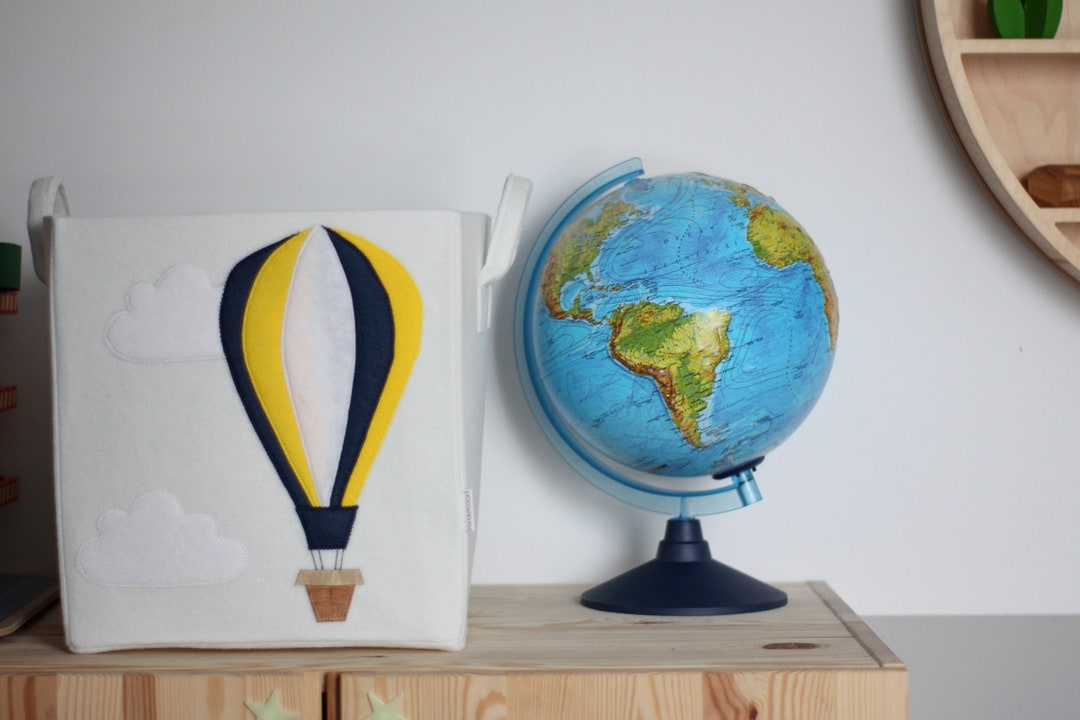 Toy Storage With HOT AIR BALLOON, for Kids Room Organization, Ballon