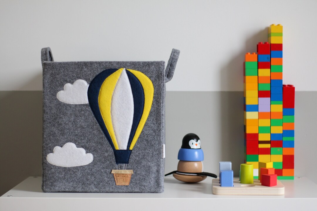 HOT AIR BALLOON Toy Storage for Kids Room Organization Ballon Etsy