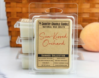 Sun-Kissed Orchard | Soy Wax Melts | Wax Cubes | Natural Wax Melts | Wax Melts | Phthalate Free | Dye Free |