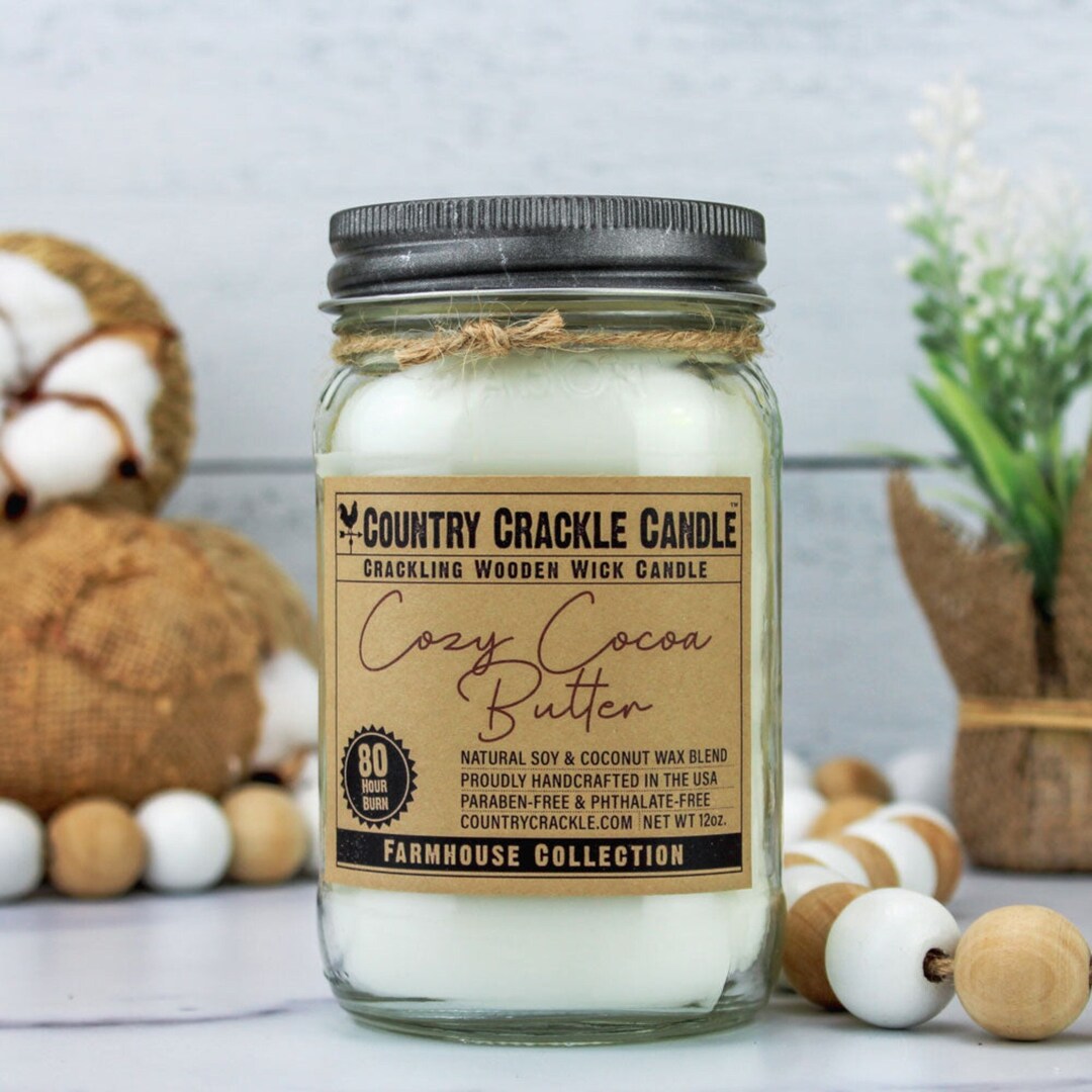 Vanilla Buttercream | Wood-Wick Coconut Soy Wax Candle main image 0