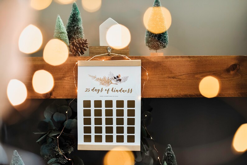 Advent calendar for adults Sister gift Print holder Etsy