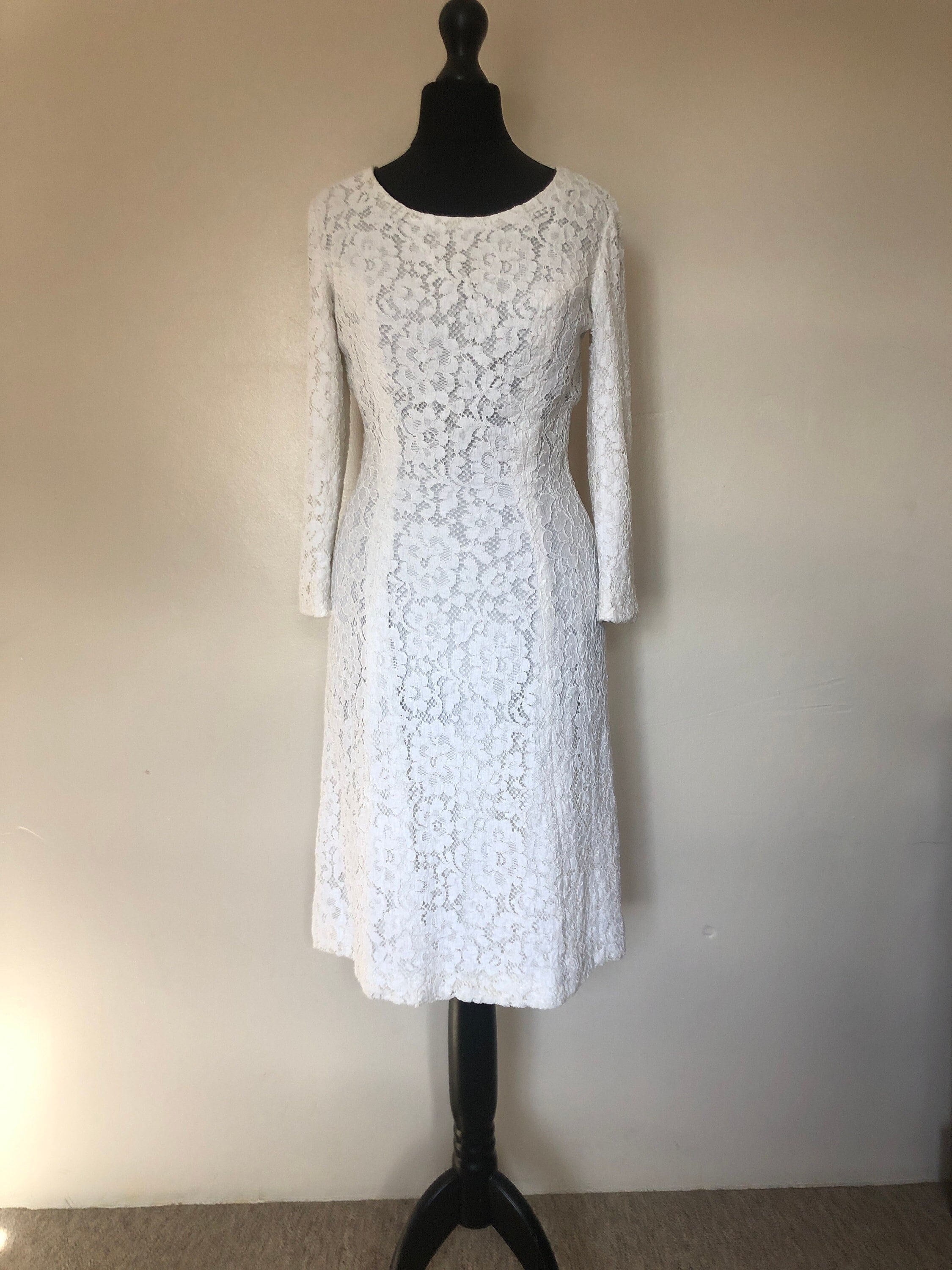 Vintage French Lace Dress