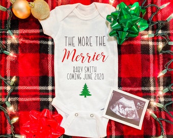 Merry Christmas Baby Announcement