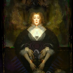 Sophia of Spring- 16” x 24” Print on Wood
