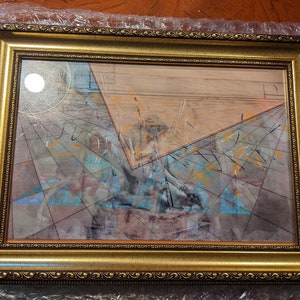Sophia Unveiled: Ornate Bronze Framed Giclee Print