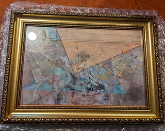 Sophia Unveiled: Ornate Bronze Framed Giclee Print