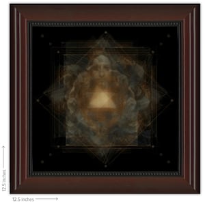 Salvator Atom Framed Giclee Print