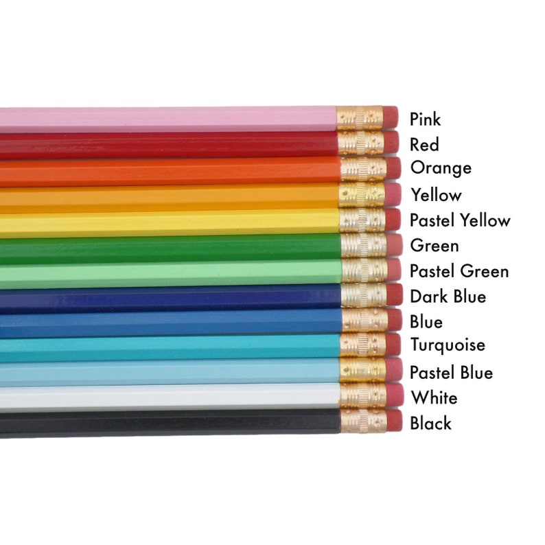 150 Custom Pencils Bulk Order Personalized Pencils for a Etsy