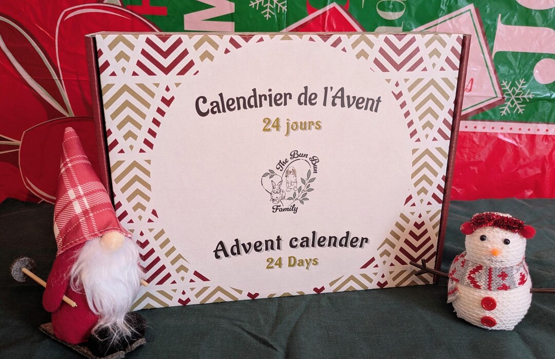 Advent Calendar (rabbit and Guinea Pigs) - Etsy