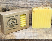 Handmade Bar Soap, Lemon Bar