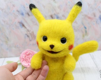 realistic pikachu plush