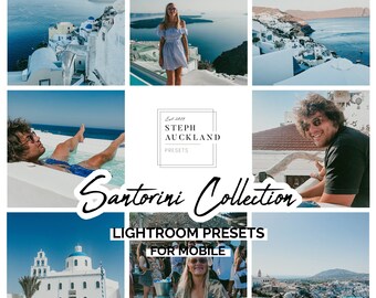 Mobile Lightroom Presets | Santorini Sommer Instagram Blogger