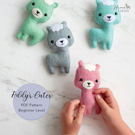 alpaca stuffed animal pattern