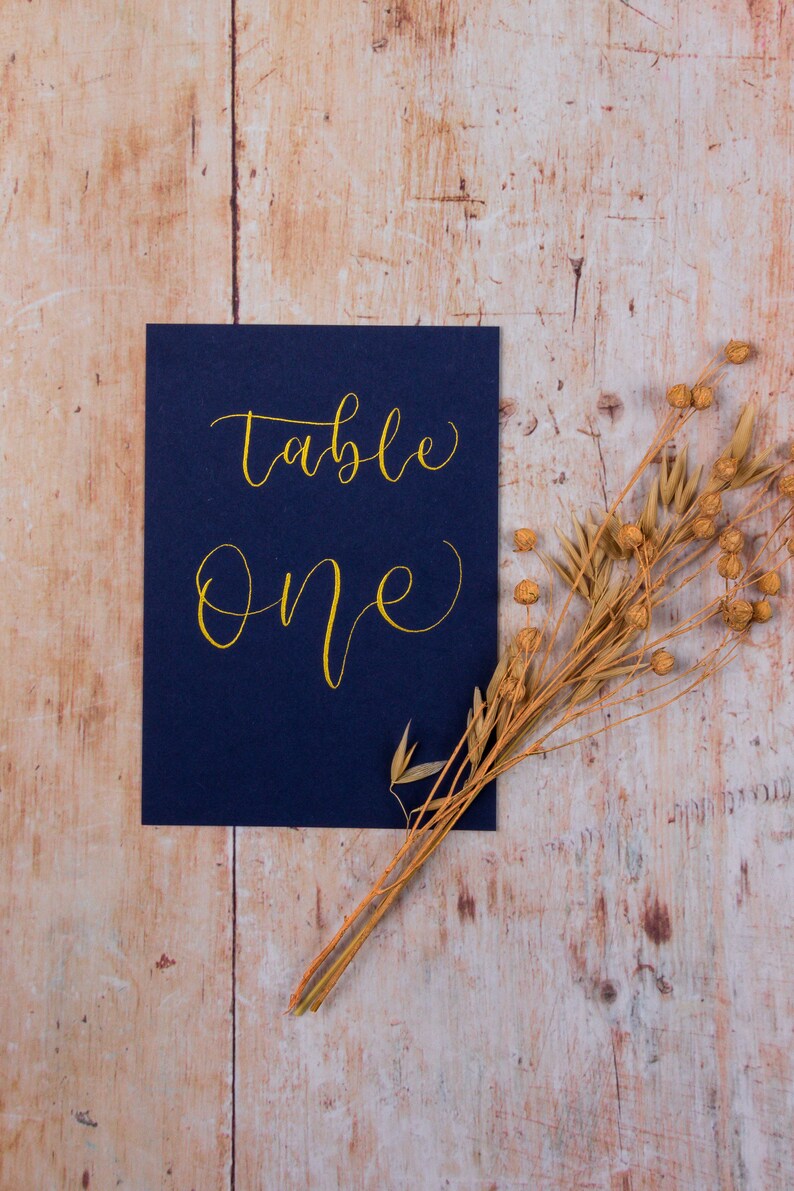 It Is Very Popular Navy Table Numbers Names Event Personalised Wedding